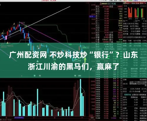 广州配资网 不炒科技炒“银行”？山东浙江川渝的黑马们，赢麻了