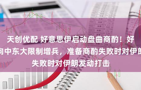 天创优配 好意思伊启动盘曲商酌！好意思国已向中东大限制增兵，准备商酌失败时对伊朗发动打击