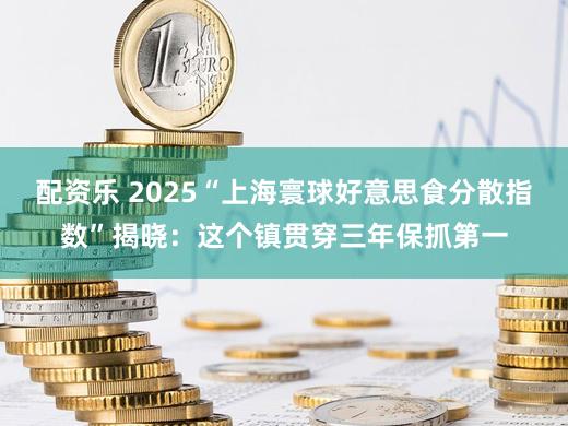 配资乐 2025“上海寰球好意思食分散指数”揭晓：这个镇贯穿三年保抓第一